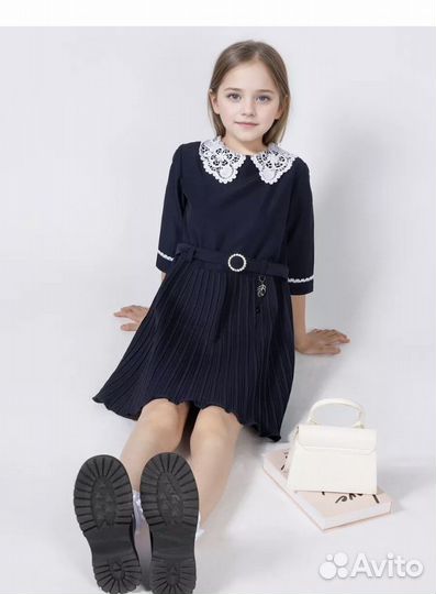 Платье школьное 122