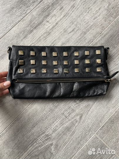 Клатч натуральная кожа