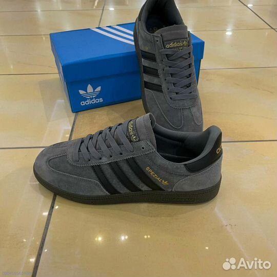 Кроссовки adidas spezial grey