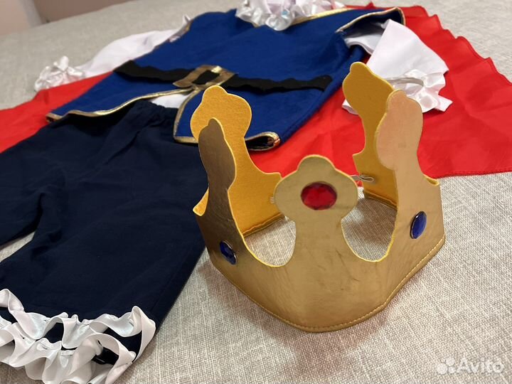 Новогодний костюм «Король» 110-116 р