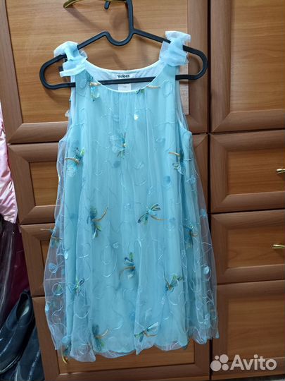 Платья летние на 9-10 лет пакетом бронь