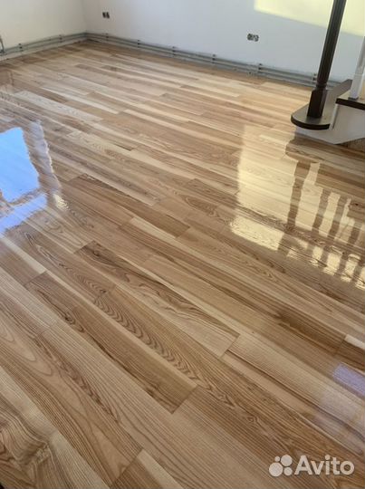 Циклевка, шлифовка паркета