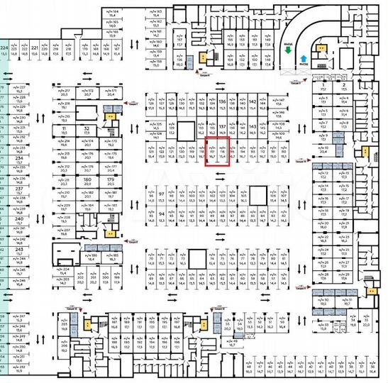 Машиноместо, 16 м²