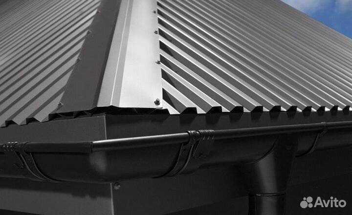 Оцинкованный профнастил С21 6х1,05м