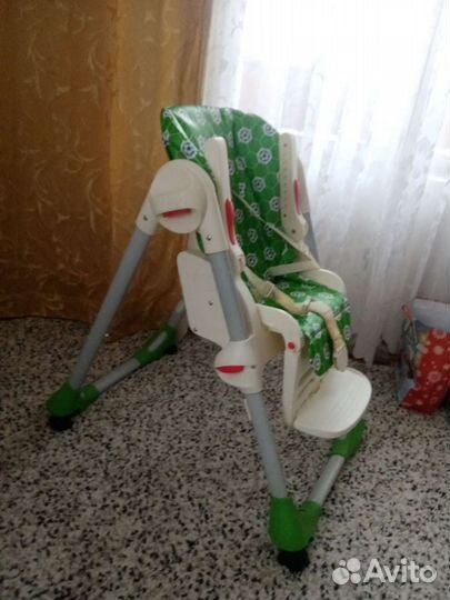 Стул для кормления chicco polly