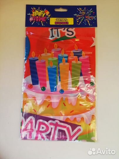 Скатерть вечеринка,130*180см