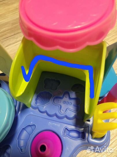 Набор плей до фабрика пирожных