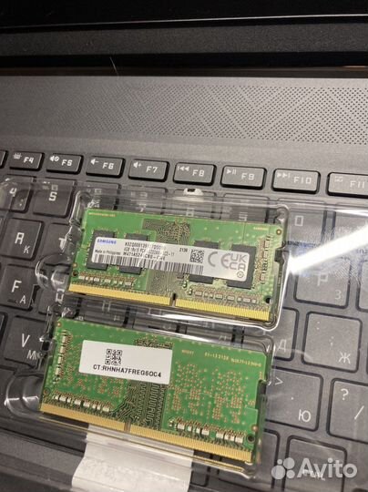 Оперативная память So-Dimm DDR4 4Gbx2 шт 3200 мгц