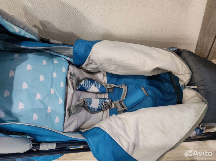 Санки коляска ника 7-4