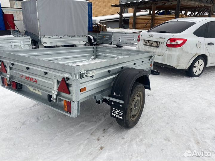 Прицеп легковой от завода мзса. Куз.1,84х1,23м