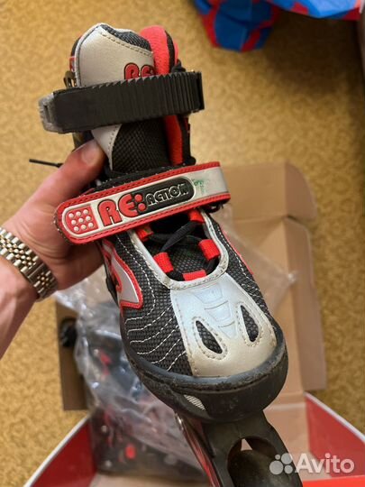 Роликовые коньки reaction