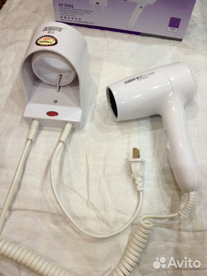 Фен настенный 2 скорости авто-выключение