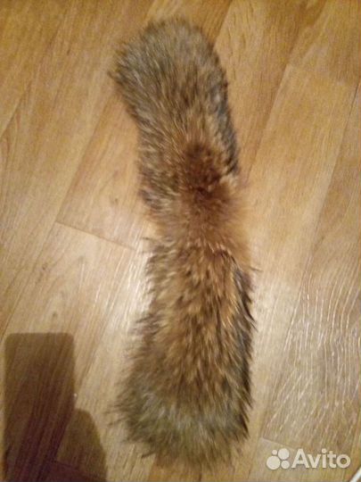 Воротник, мех енота