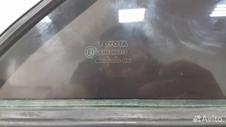 Стекло двери задней правой форточка Toyota Camry V