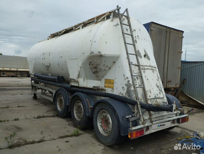 Полуприцеп цементовоз Feldbinder EUT 37.3-2-1, 2002