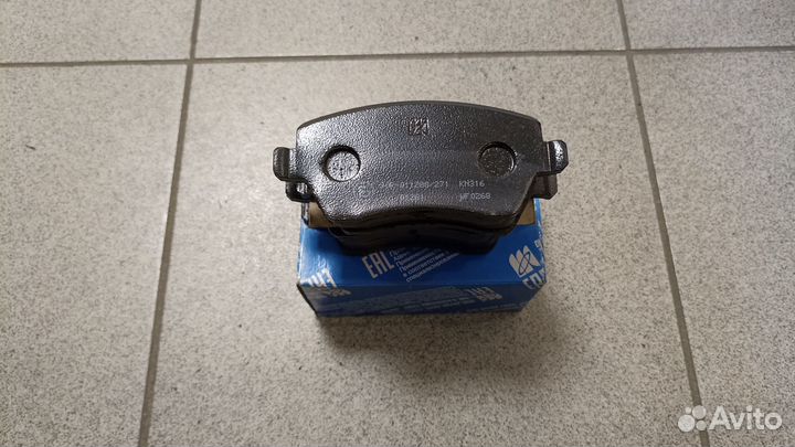 Колодки передние Largus/ Vesta/ Duster