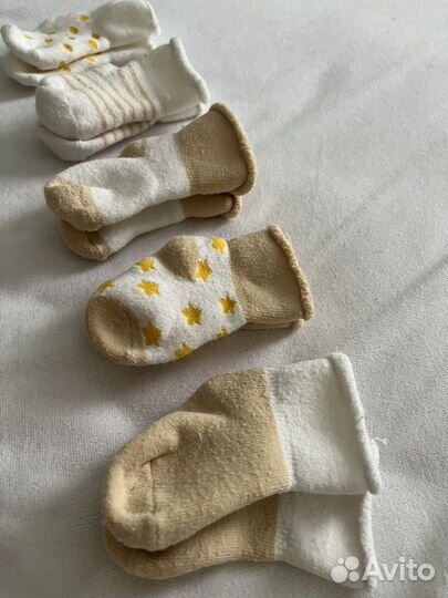 Носочки для новорожденного