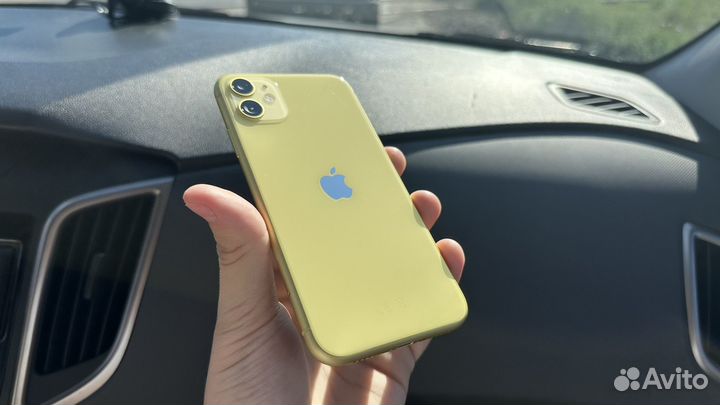 iPhone 11 128GB Yellow(идеал)