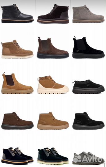 Ботинки угги Ugg Mens Neumel Gentleman Chocolate