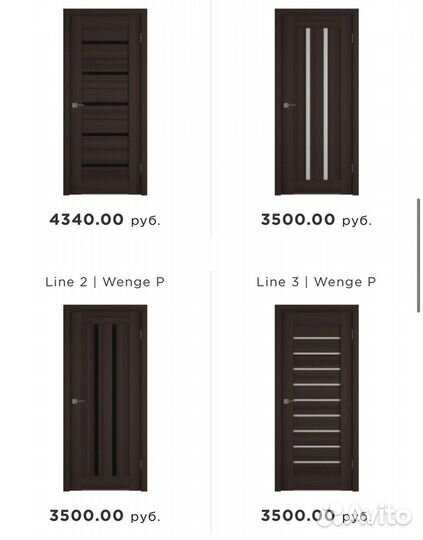 Межкомнатные двери экошпон Владимирская фабрика