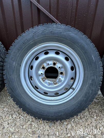 Колеса в сборе r15 зимние на ниву