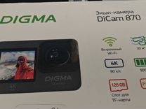 Экшен камера Digma DiCam 870