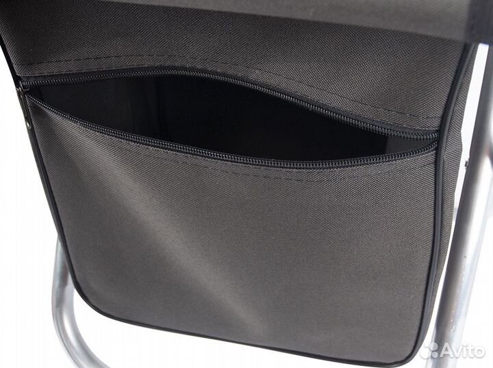 Табурет складной мах средний алюминий с сумкой