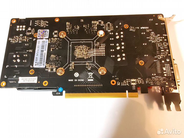 Новая Видеокарта GeForce GTX 1650 4GD6