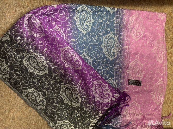 Палантин-Шарф Натуральный Кашемир