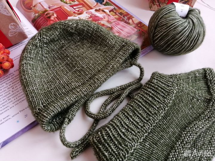 Шапка детская зимняя