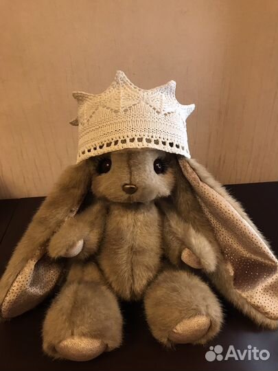 Вязаная корона для детской фотосессии (6-12 мес)