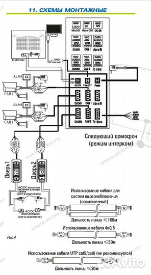 Видеоглазок для двери с записью 7