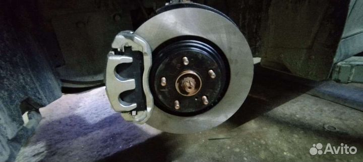 Усиленные тормоза от Highlander супорта