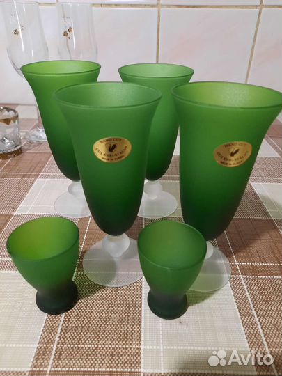 Фужеры стаканы стопки