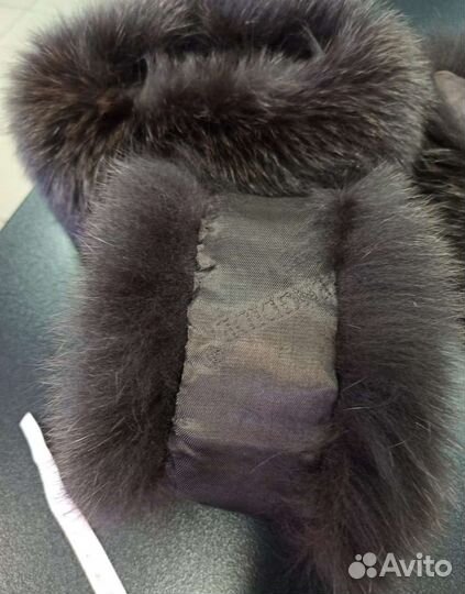 Песцовый воротник и манжеты. Новый