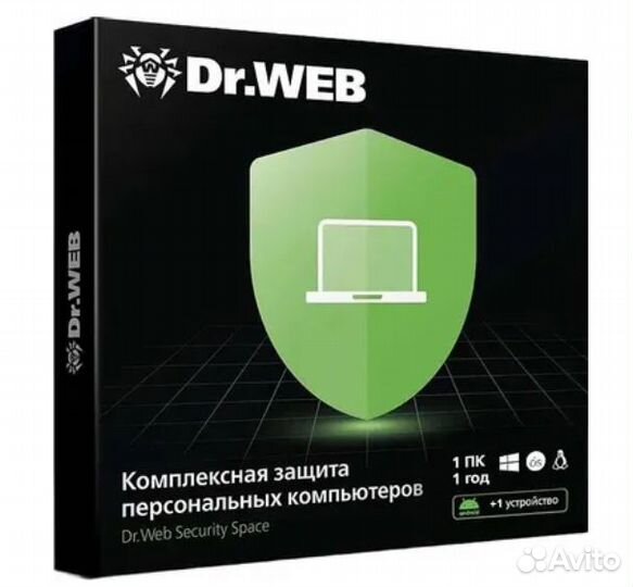 DR.WEB security space 1 Год 1 пк