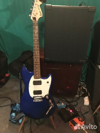 Гитара Fender Squier Bullet Mustang HH