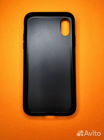 Защитный чехол-накладка для iPhone X с вышивкой 3D