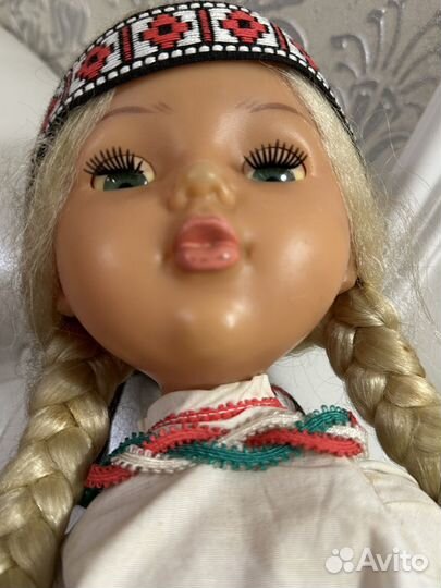 Кукла СССР ленигрушка Славянка ранняя