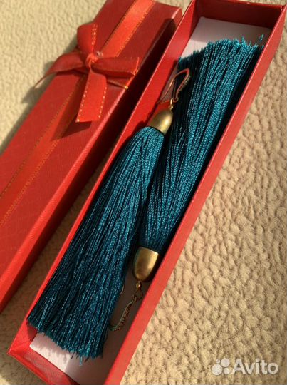 Серьги кисточки