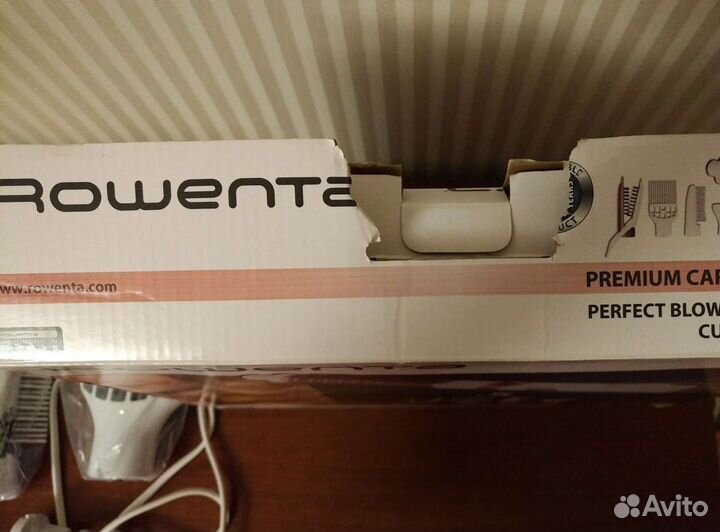 Фен-щетка Rowenta Premium Care CF7830F0