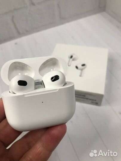 Наушники Airpods 3 новые оригинальный чип Airoha