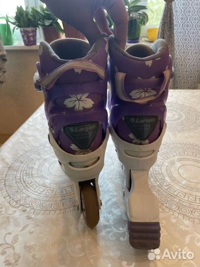 Ролики раздвижные 30-33 размер