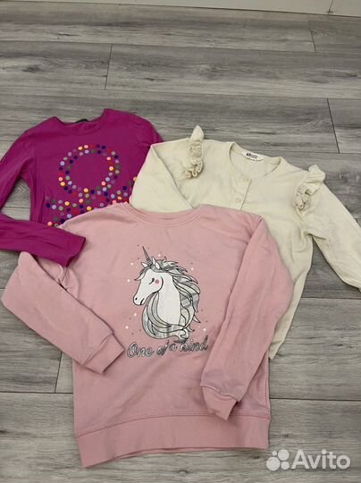 Вещи пакетом на девочку рост 140