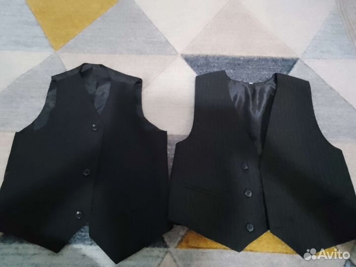 Жилетка для мальчика школьная 122