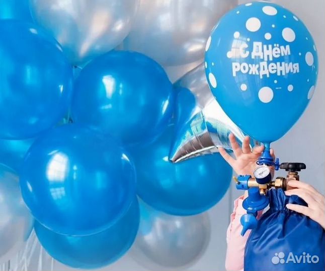 Ваш шарик, наш гелий и обработка. Цветы