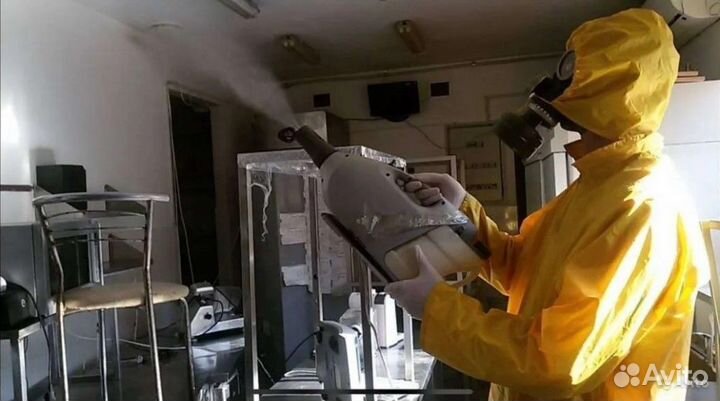 Дезинфекция тараканов клопов крыс плесени запаха