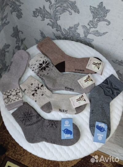 Шерстяные носки