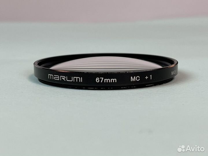Комплект макро фильтров Marumi 67mm (+1,2,4)