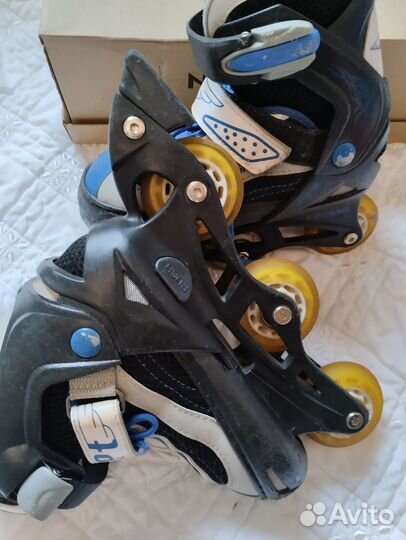 Раздвижные роликовые коньки, ролики Pilot 28-31